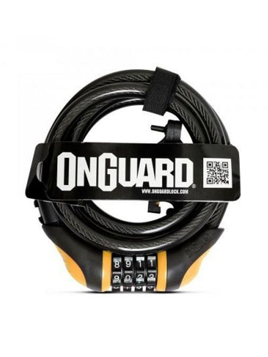 Candado Onguard Espiral Clave 180x8mm