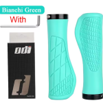 Puños ODI Ergonómicos Turquesa con Cierre Lock-On