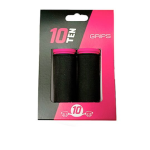 Puños 10TEN - 92 mm Negros/Rosado