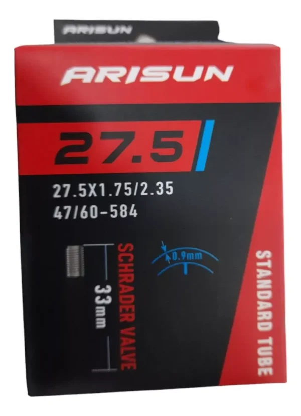Cámara de Bicicleta Arisun 27.5x1.75 Válvula Presta