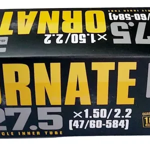 Cámara de Bicicleta Ornate 27.5" x 1.50/2.2 (47/60-584) Válvula Schrader