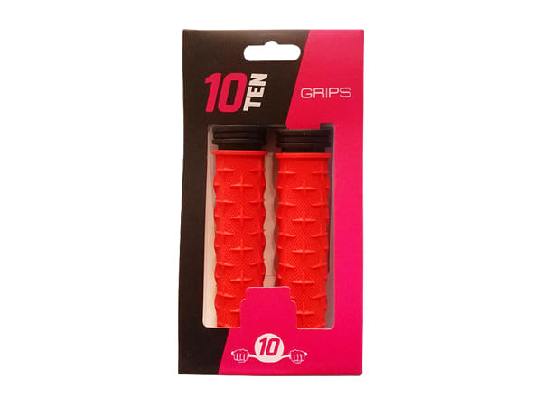 Puños 10TEN - 133 mm Rojos