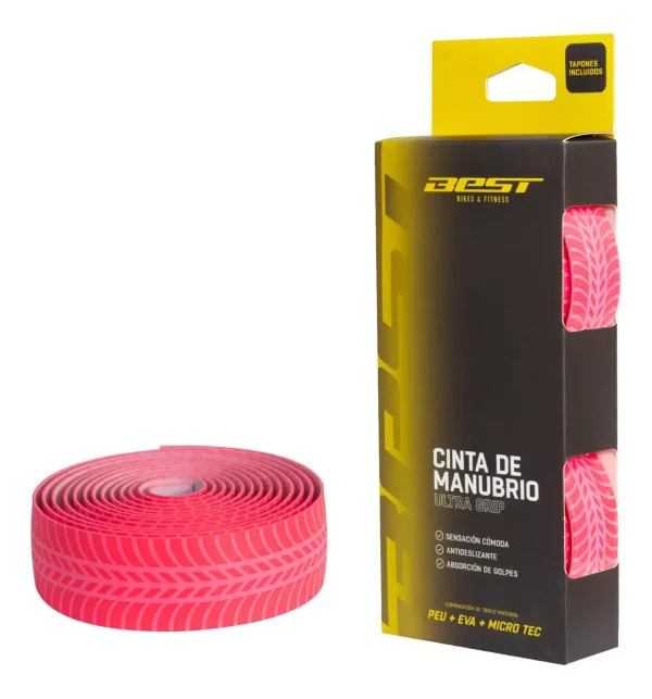 Cinta de Manillar Best Ultra Grip Rojo
